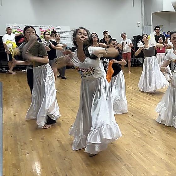 Bricam Afro-Cuban dance class