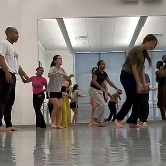 Afro-Cuban dance class with Edwin Tolentino