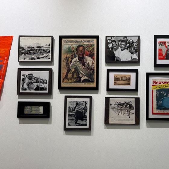 Artwork at the Museum of Contemporary African Diasporan Arts