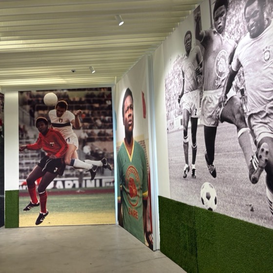 Artwork at the Museum of Contemporary African Diasporan Arts