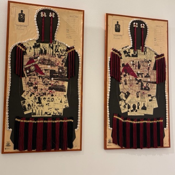 Artwork at the Museum of Contemporary African Diasporan Arts