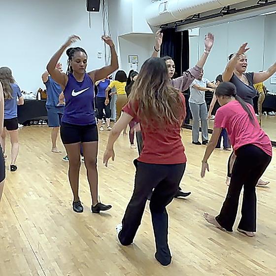 Mozambique dance class with Marisol Blanco