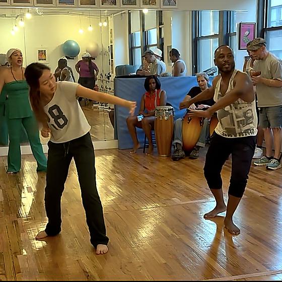 Orisha dance workshop with Jinae Suire