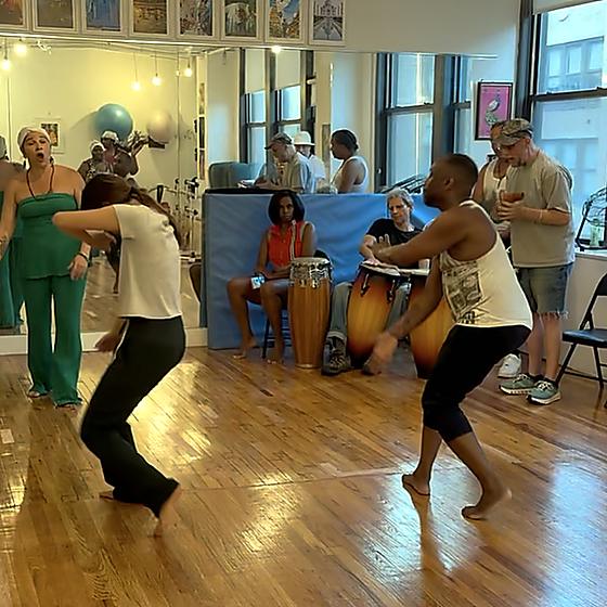 Orisha dance workshop with Jinae Suire