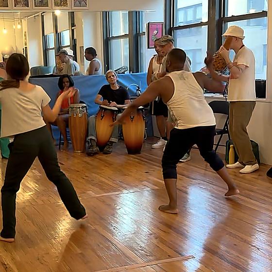 Orisha dance workshop with Jinae Suire