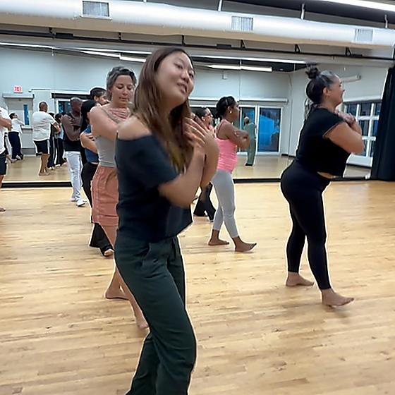Cuban social dance class with Marisol Blanco