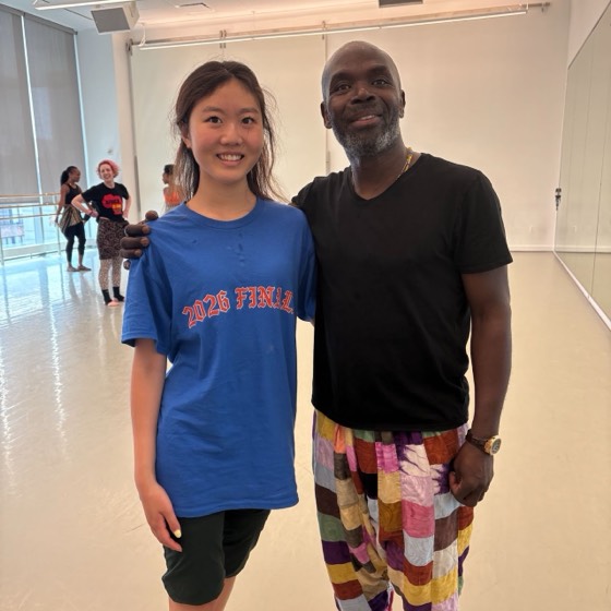 West African dance class with Maguette Camara