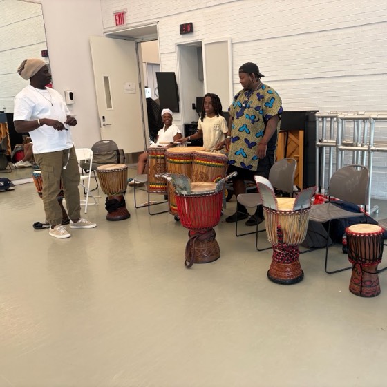 West African dance class with Maguette Camara
