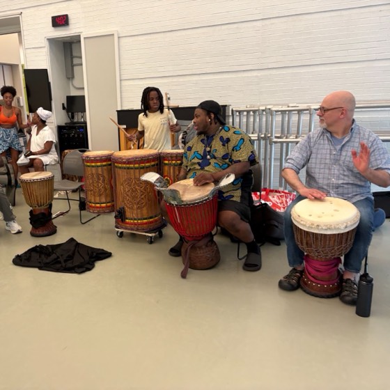 West African dance class with Maguette Camara