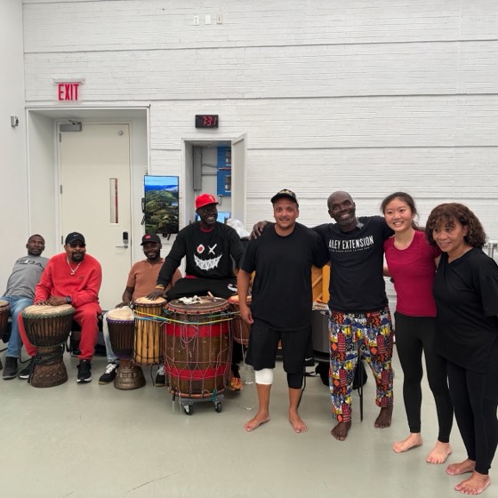 West African dance class with Maguette Camara